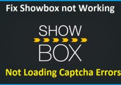 showbox captcha